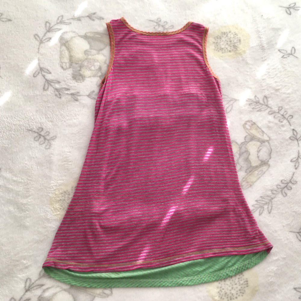 Girls Freckles + Kitty Striped Dress (6X) - Picture 2 of 5